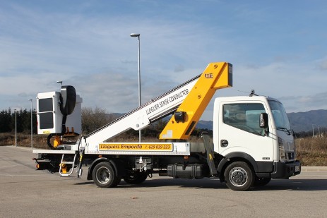 camion cesta 15 metros para trabajos en altura